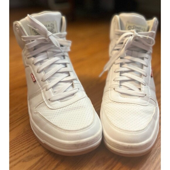 Levi's Drive Hi High Top Sneakers | Men's US 10.5 Women's US 12 | NWOB* - Picture 4 of 8